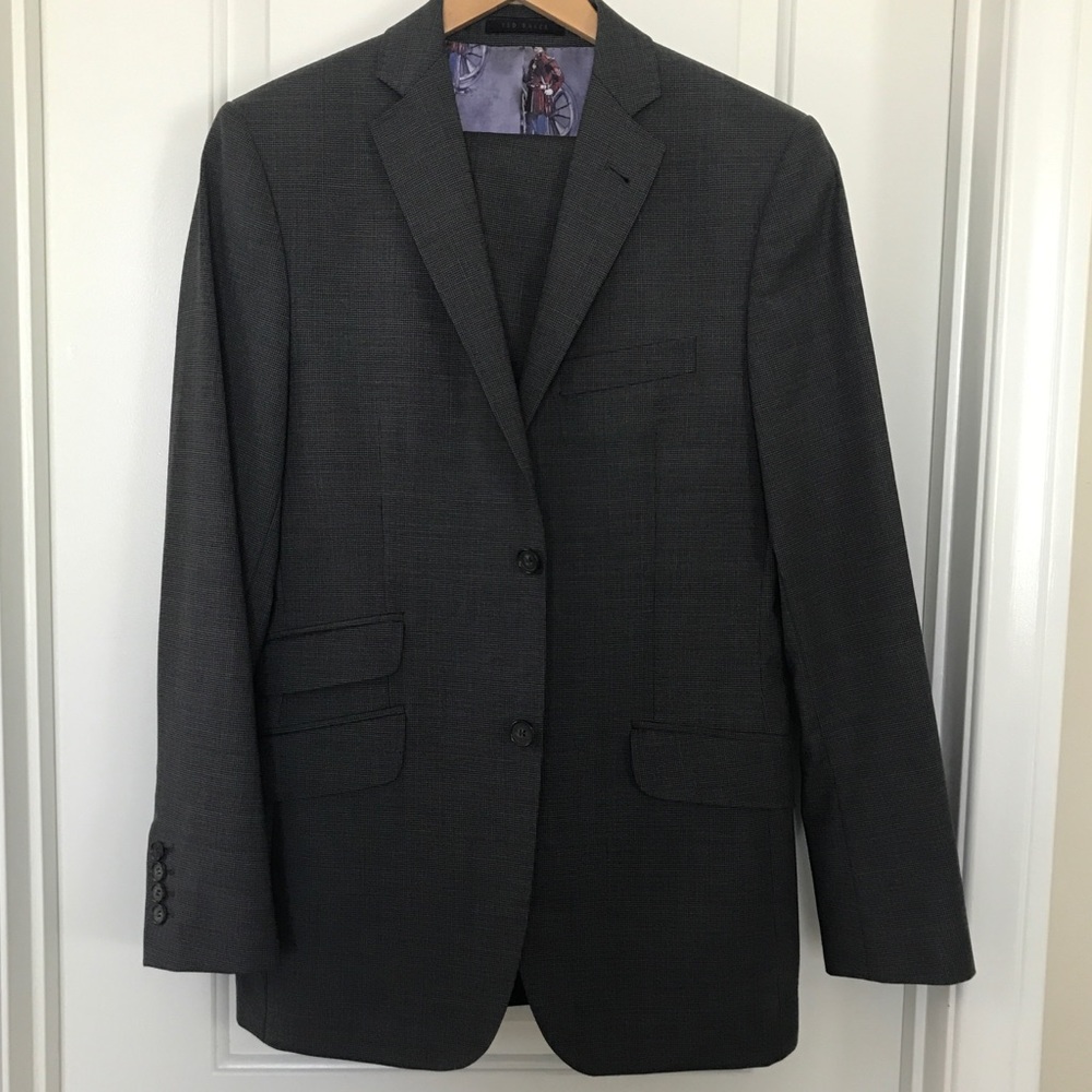Ted Baker London Endurance Suit, Gray